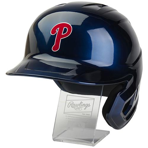 Philadelphia Phillies Fanatics – Exklusiver alternativer Rawlings-Replika-Schlaghelm aus Chrom