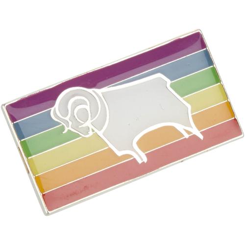 Derby County Pride Pin-Abzeichen