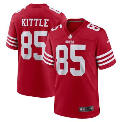 San Francisco 49ers Nike Game Heimtrikot - scharlachRöt - George Kittle - Herren Image