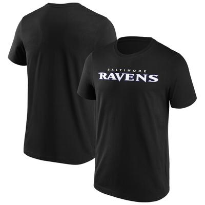 Baltimore Ravens T-Shirt mit alternativer Farbe und Wortmarke - Herren - Groß & Groß Image