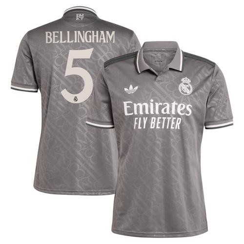 Real Madrid 24/25 adidas Ausweichtrikot mit aufdruck Bellingham 5