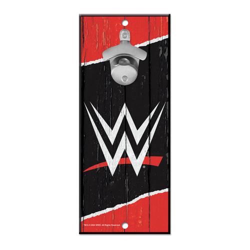 WinCraft WWE Holzschild mit Flaschenöffner, 12,7 x 11 cm