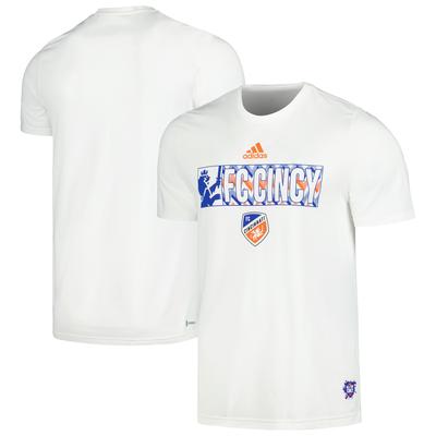 Weißes adidas FC Cincinnati 2024 Jersey Hook AEROREADY T-Shirt für Herren Image