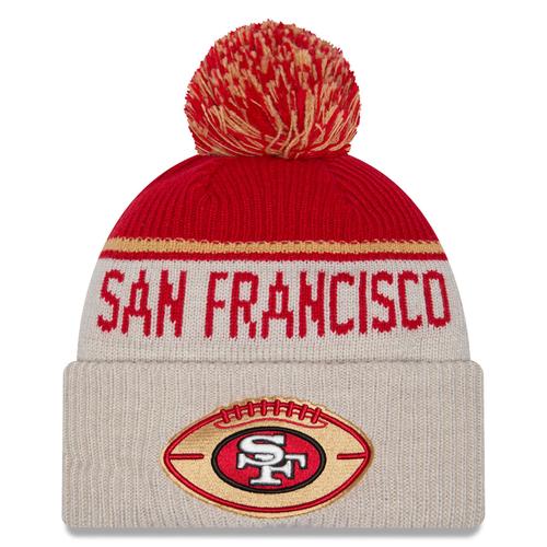 San Francisco 49ers New Era 2024 Sideline Historisch Knit