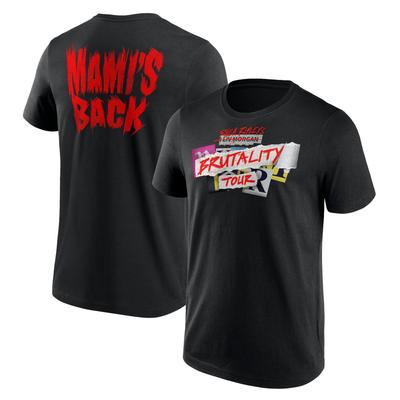 WWE Rhea Ripley Brutality Tour T-Shirt - Schwarz - Herren Image