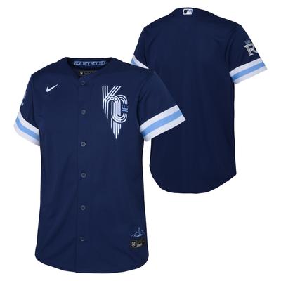 Kansas City Royals Nike Offizielles Replica City Connect Trikot -Jugend Image