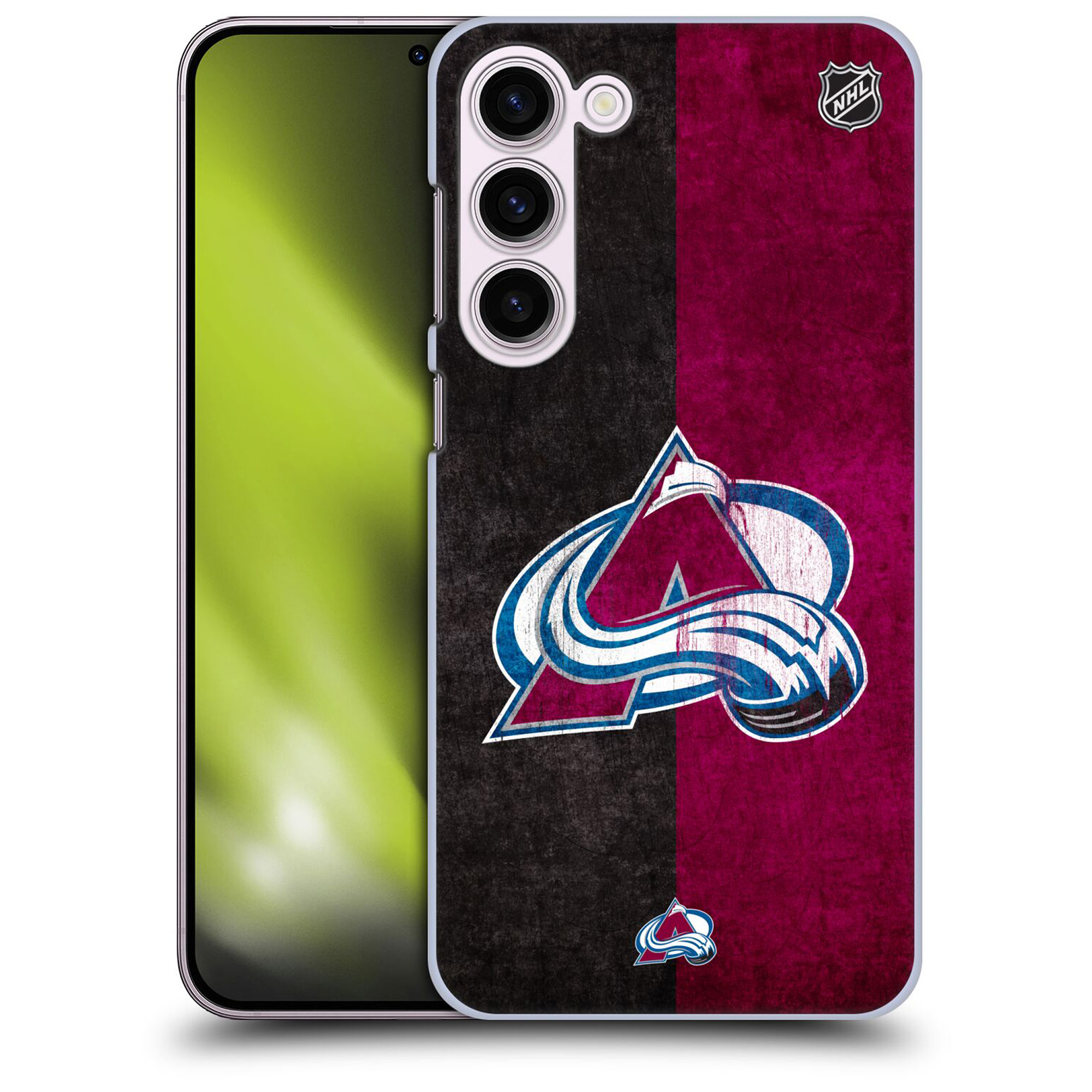 Colorado Avalanche NHL Half Distressed Grafik Phone Case - Samsung Image