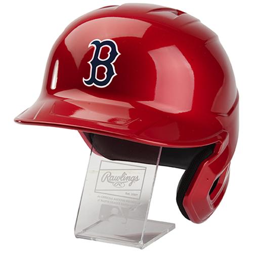 Boston Red Sox Fanatics – Exklusiver alternativer Rawlings-Replika-Schlaghelm aus Chrom