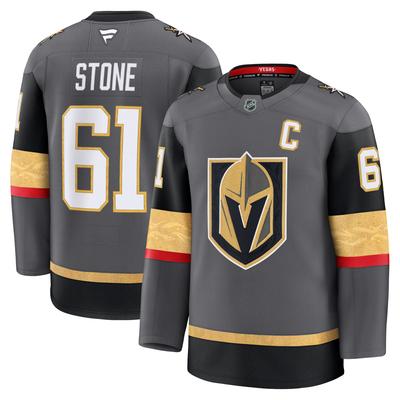Herren Fanatics Mark Stone Gray Vegas Golden Knights Alternatives Premium-Trikot Image