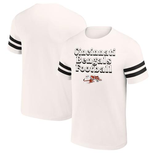 Cremefarbenes Cincinnati Bengals Vintage-T-Shirt für Herren aus der NFL x Darius Rucker-Kollektion von Fanatics