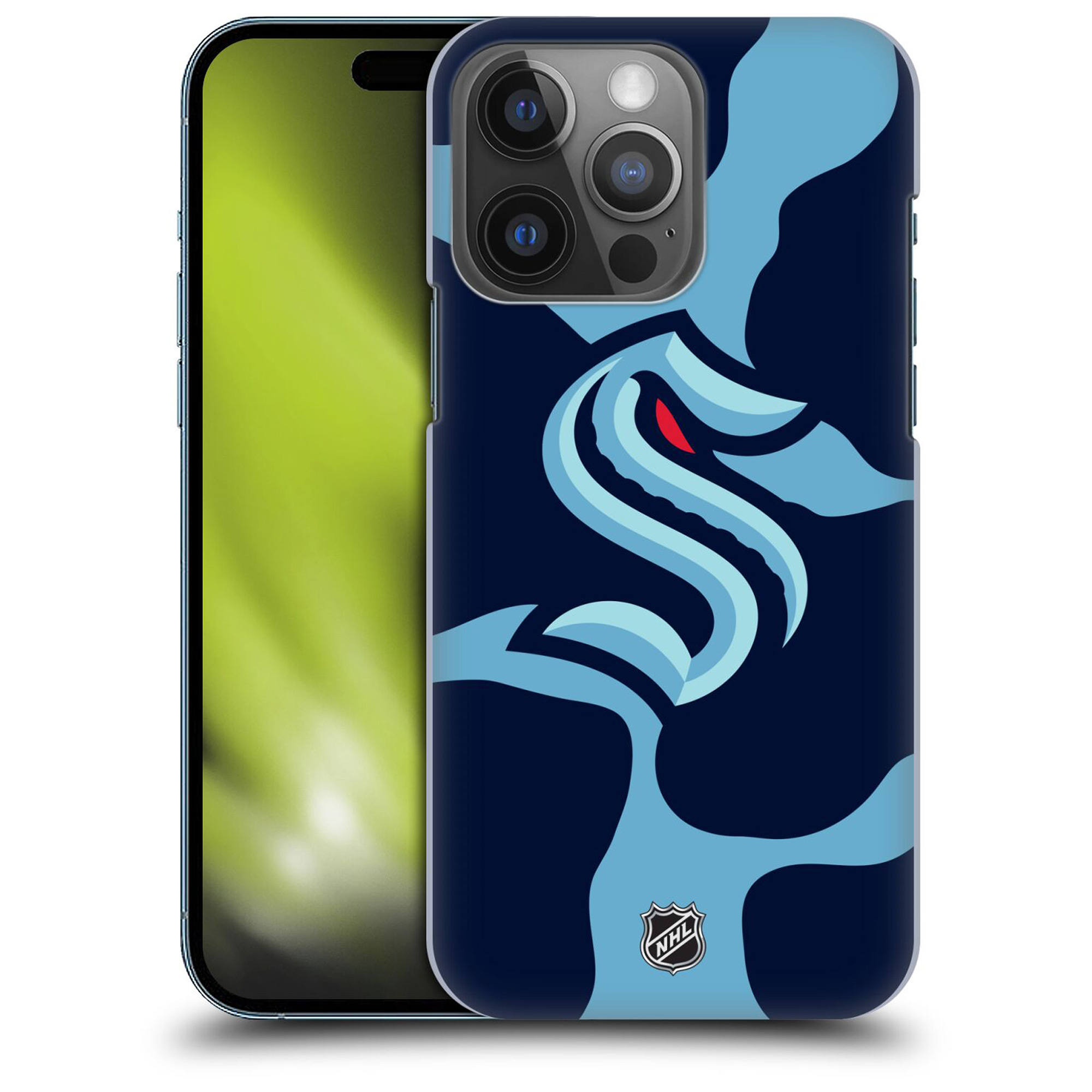 Seattle Kraken NHL Cow Pattern Grafik Phone Case - iPhone Image