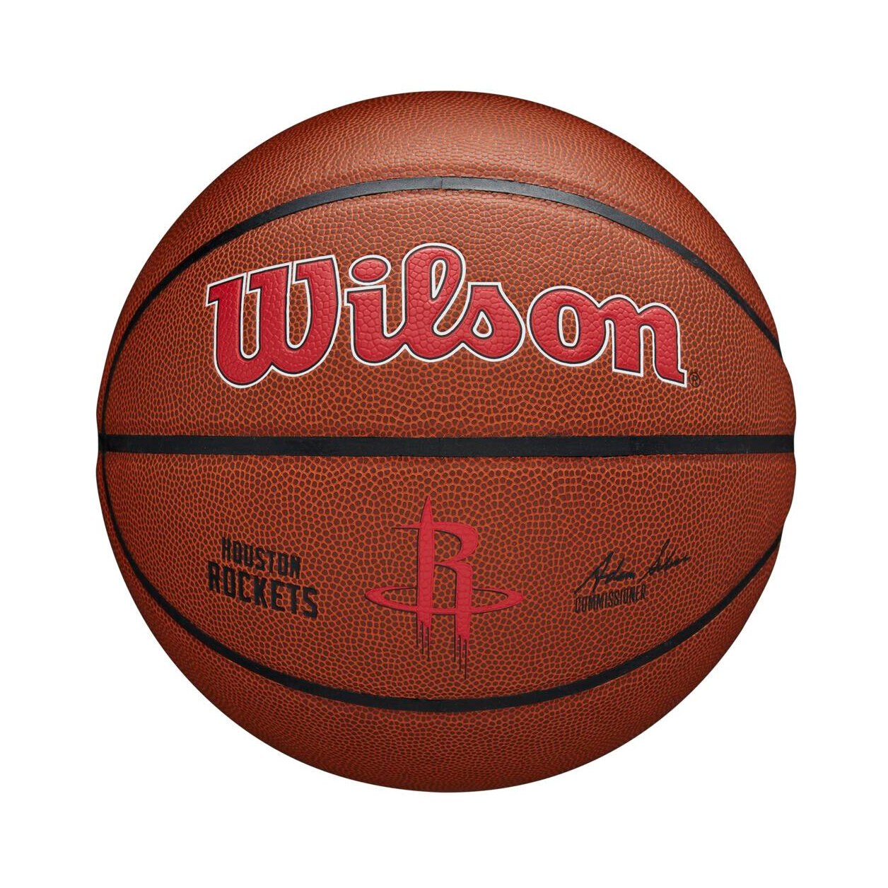 Houston Rockets Wilson NBA Team Composite Basketball – Größe 7 Image
