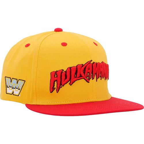 Gelb/rote Hulk Hogan Retro-Snapback-Mütze für Herren