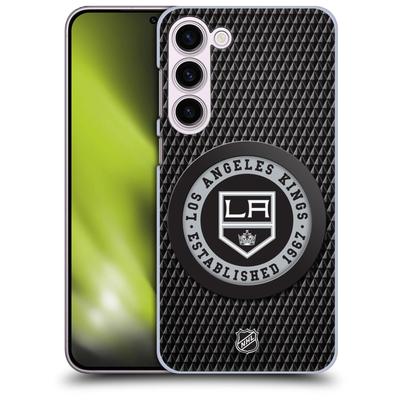 Los Angeles Kings NHL Puck Texture Grafik Phone Case - Samsung Image