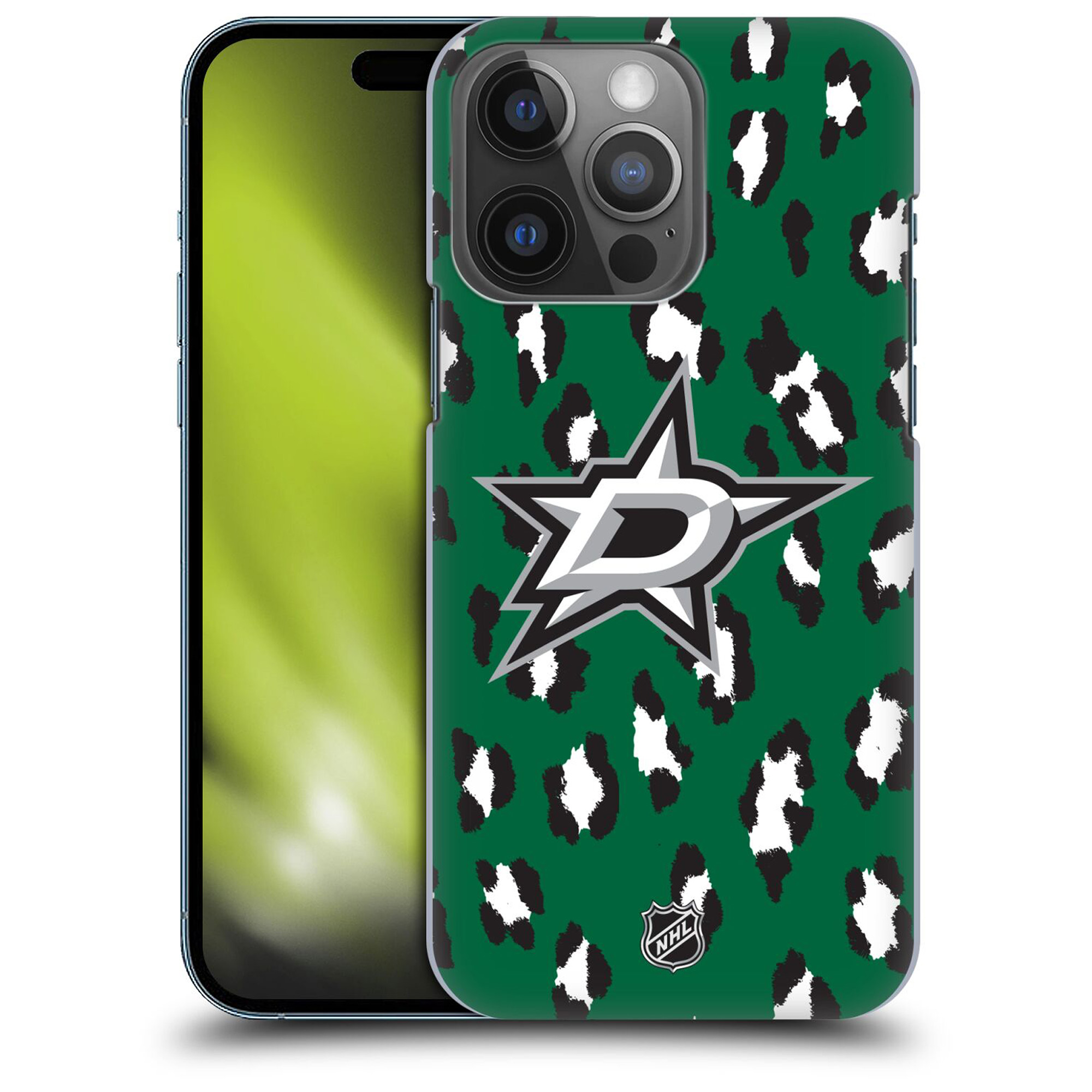 Dallas Stars NHL Leopard Grafik Phone Case - iPhone Image