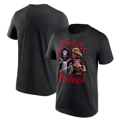 WWE Bray Wyatt Firehouse Fun House T-Shirt – Schwarz – Herren Image
