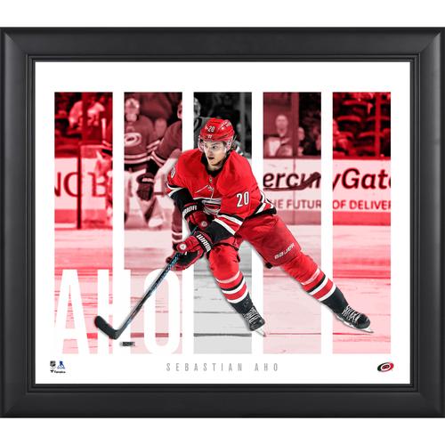 Sebastian Aho Carolina Hurricanes Gerahmte 15'' x 17'' Spielerpanel-Collage