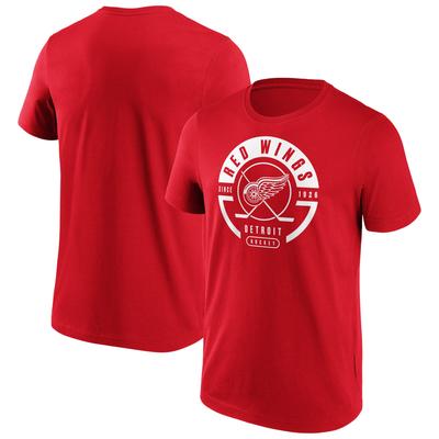 Detroit Red Wings Fanatics Branded Block Party T-Shirt - Rot - Herren Image