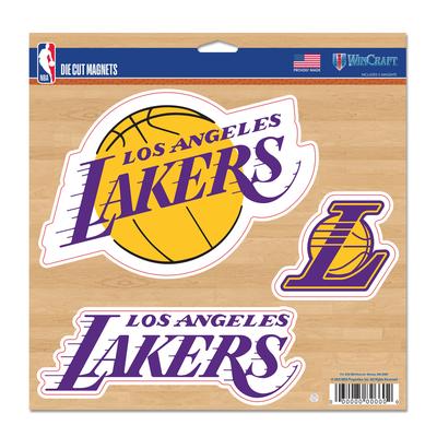 Los Angeles Lakers Magnetset – 11 x 11 Zoll Image
