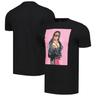 Men's Ripple Junction Black Bret Hart WWE Photo T-Shirt