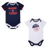 PSG Core Crest 2 Pack Bodysuits - Blue/White Baby Boy