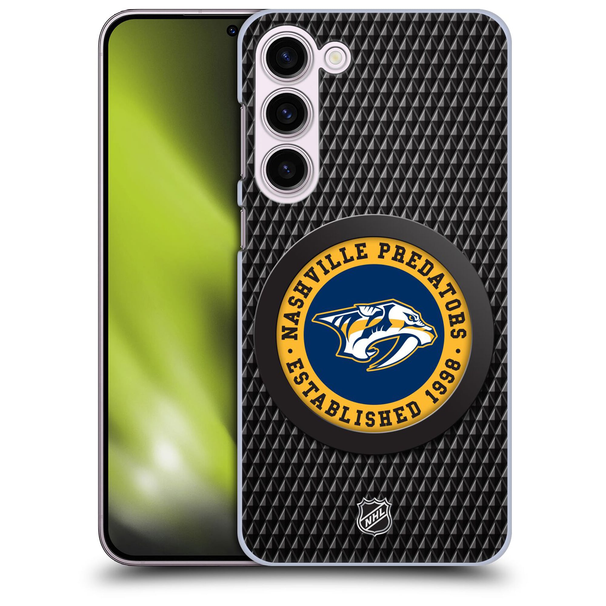 Coque Nashville Predators NHL Puck Texture Graphique Phone Case - Samsung