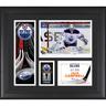 Jack Campbell Edmonton Oilers 15"" x 17"" Framed Player Collage with a Piece of Game-Used Puck