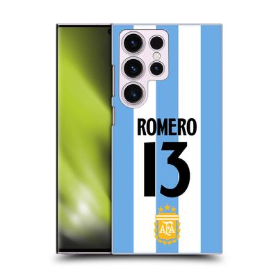 Argentinien Cristian Romero Name und Number Phone Case - Samsung