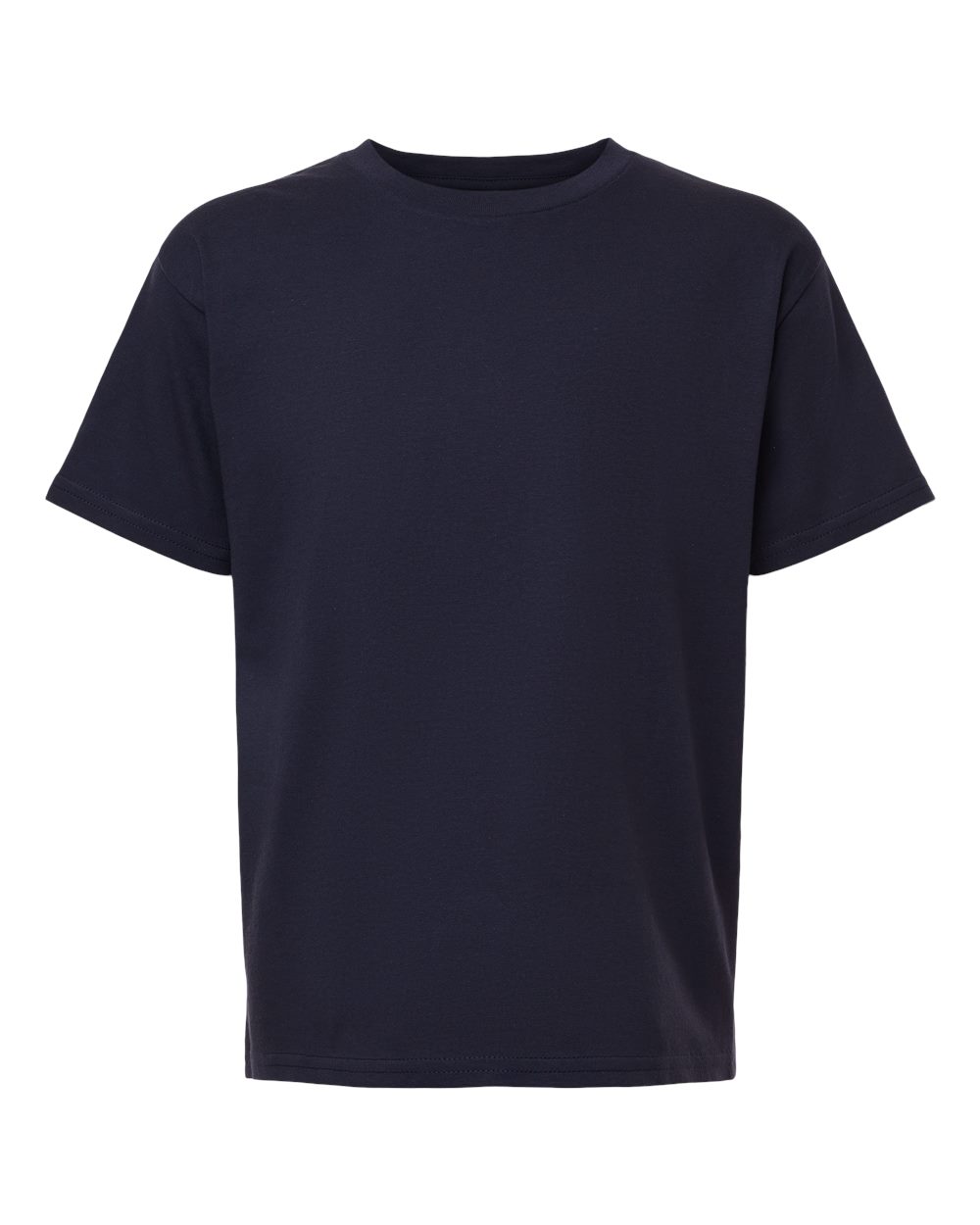 American Apparel 2001Y Youth Fine Jersey Top in Navy Blue size XS | combed ring spun cotton