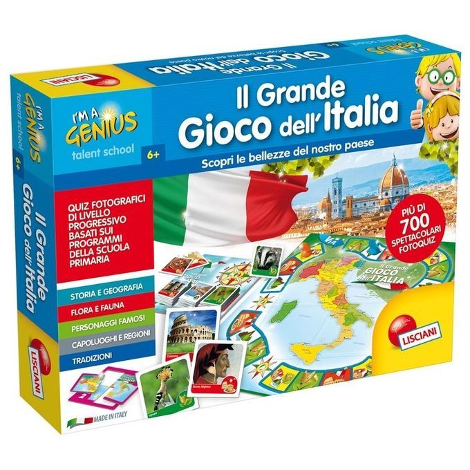 Lisciani Il grande gioco dell'Italia 1 St