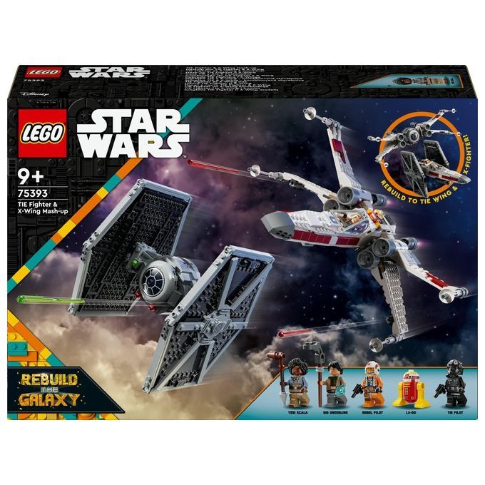 LEGO Mash-up TIE Fighter e X-Wing 1 St
