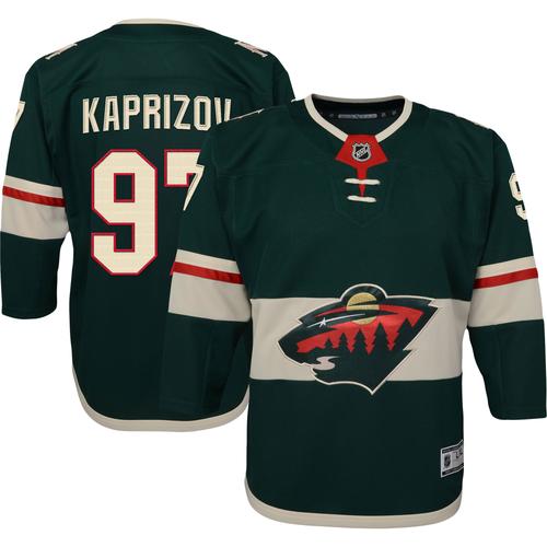 Jugend-Trikot Kirill Kaprizov Green Minnesota Wild Home Premier Player