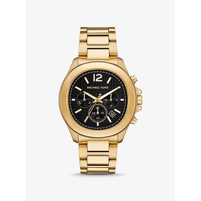 Michael Kors Oversized Sage Gold-Tone Watch Gold One Size