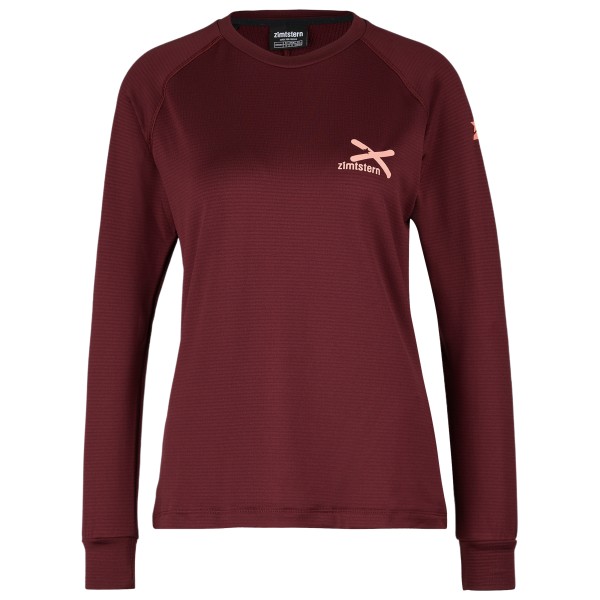 Zimtstern - Women's Crewz Shirt L/S - Fleecepullover Gr XS rot