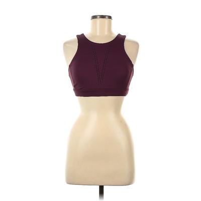 lilybod Sports Bra: Burgundy Activewear - Women's Size Medium