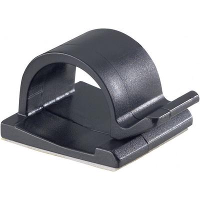 5439-SW Kabelclip selbstklebend 5439-SW Bündel-Ø-Bereich 15 mm (max) Schwarz 1 St. - Pb Fastener Image