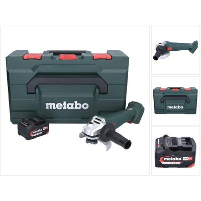 Metabo W 18 7-125 Akku Winkelschleifer 18 V 125 mm + 1x Akku 4,0 Ah + metaBOX - ohne Ladegerät Image