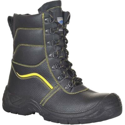 Webfellgefütterte Winter-Sicherheitsstiefel S3 ci 47 - Schwarz - Portwest