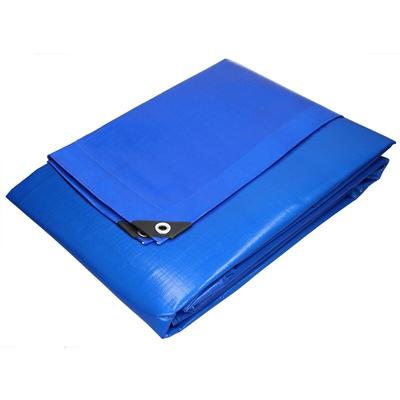 Ecd Germany - Abdeckplane Gewebeplane mit Ösen 6x8m 48m² 260g/m² Blau aus Polyethylen Image