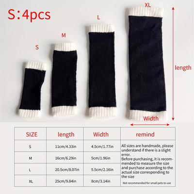 TEMU 4pcs - -dirt, Pee Knee Sleeves ,