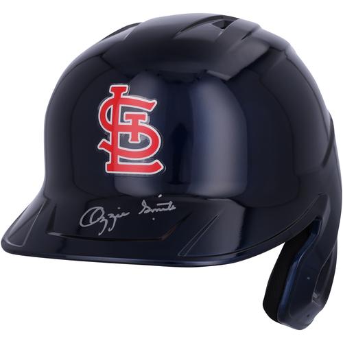 Ozzie Smith, St. Louis Cardinals, signierter alternativer Chrome Mach Pro-Schlaghelm von Rawlings – exklusiv für Fanatics