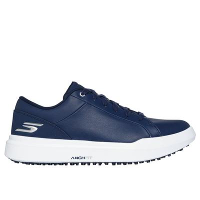 Skechers Men's Relaxed Fit: GO GOLF Drive 6 Shoes | Size 8.5 | Navy Blue | Leather/Synthetic | Arch Fit