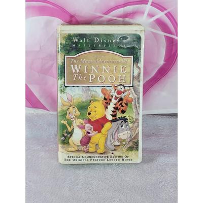 Disney Media | Disney's Masterpiece Many Adventures Winnie The Pooh Vhs Video Tape 1996 | Color: Purple | Size: Os