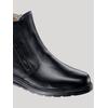 Reißverschlussstiefel HELIX, Herren, Gr. 47, schwarz, Glattleder, Schuhe