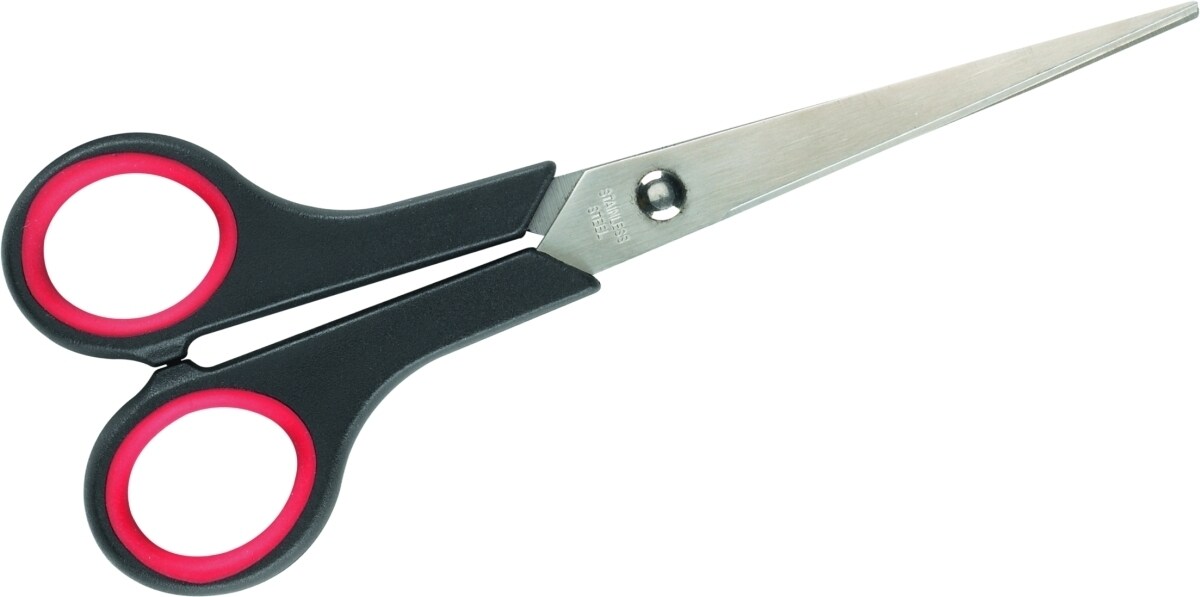 Ecobra Universal-Schere spitz 17,5cm rot Image