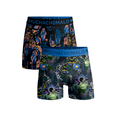Muchachomalo Herren Boxershorts – 2 Stück – Herren Unterhosen Image