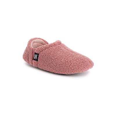 Women's Berber Camp Slipper by MUK LUKS in Dusty Pink (Size LARGE)