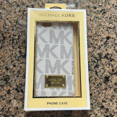 Michael Kors Accessories | - Nwt Michael Kors Phone Case For Iphone 6,6s | Color: Gold/White | Size: Os