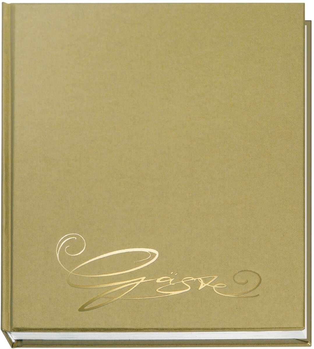 Veloflex Gästebuch Classic 205x240mm 144 Seiten gold Image