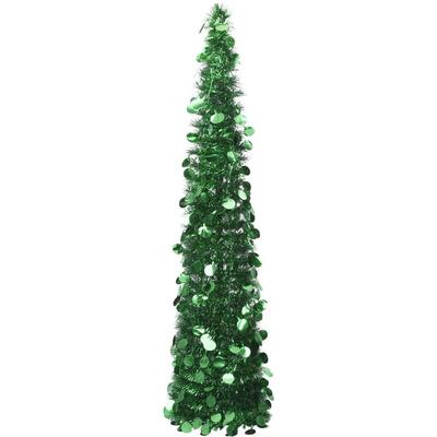 Künstlicher Pop-Up-Weihnachtsbaum,Kunstbaum Grün 150 cm pet Vidaxl